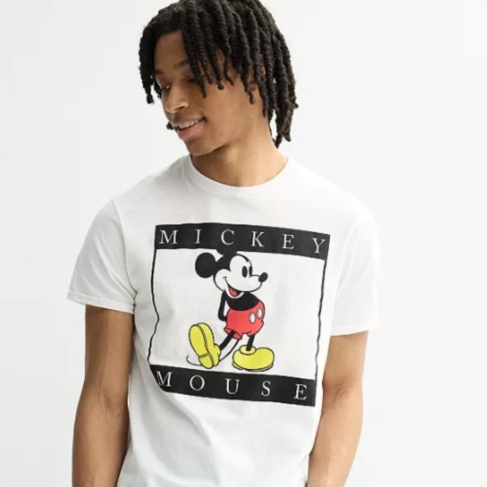 22. Disney Mickey Mouse White Tee